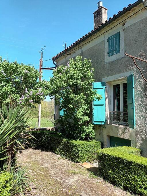 Ferienwohnung Charmant Studio Avec Jardin A La Campagne Sur Le Chemin De Saint Jacques De Compostelle Lauzerte Exterior foto
